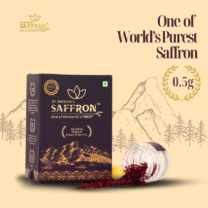 Dr. Rathore’s Saffron ISO 3632 Tested Grade-1 Certified (0.5g)
