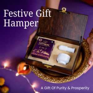 Limited Edition Festive Gift Hamper – Premium Kashmiri Saffron | Grade-1 Quality